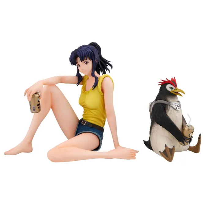 Rebuild of Evangelion Gals - Misato Katsuragi & Pen Pen Statue / Vol. 2: MegaHouse