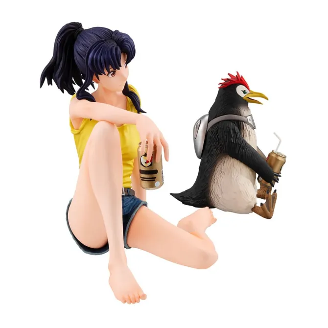 Rebuild of Evangelion Gals - Misato Katsuragi & Pen Pen Statue / Vol. 2: MegaHouse