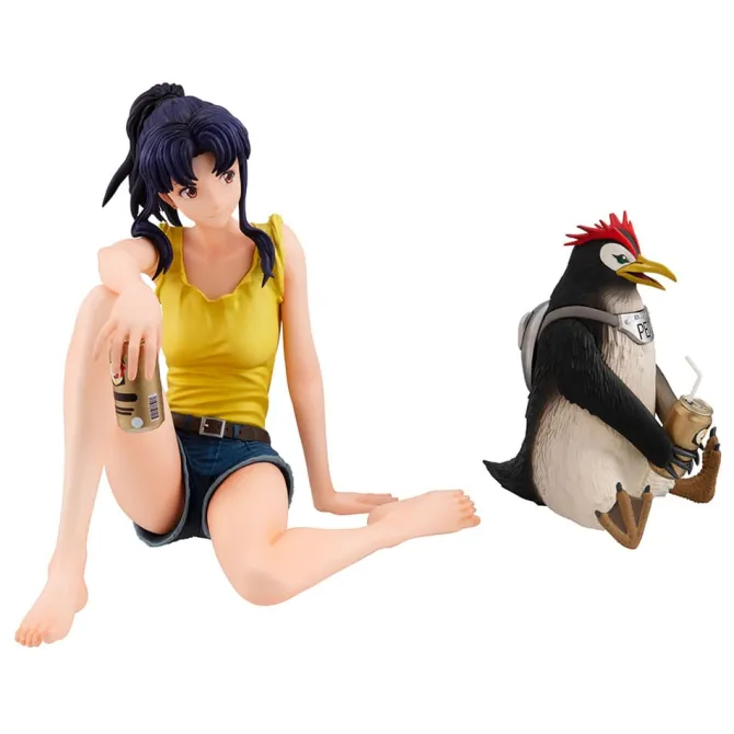 Rebuild of Evangelion Gals - Misato Katsuragi & Pen Pen Statue / Vol. 2: MegaHouse