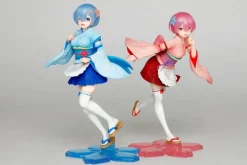 Re:Zero - Ram Figur / Kimono Maid Version [STARK BESCHÄDIGTE VERP.]: Taito