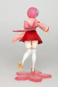 Re:Zero - Ram Figur / Kimono Maid Version [STARK BESCHÄDIGTE VERP.]: Taito