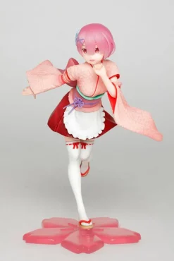 Re:Zero - Ram Figur / Kimono Maid Version [STARK BESCHÄDIGTE VERP.]: Taito