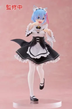 Re:Zero Starting Life in Another World - Rem Figur / Cat Maid Version - Coreful : Taito