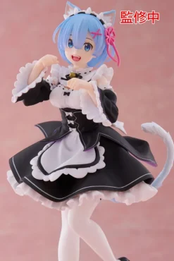 Re:Zero Starting Life in Another World - Rem Figur / Cat Maid Version - Coreful : Taito