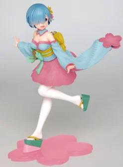 Re:Zero Starting Life in Another World - Rem Figur / Precious Figure - Sakura Ver. Renewal: Taito