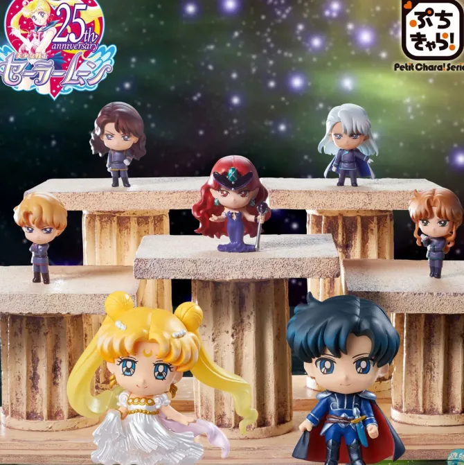 Sailor Moon - Minifiguren 7er-Set - Petit Chara / Dark Kingdom: MegaHouse