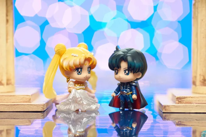 Sailor Moon - Minifiguren 7er-Set - Petit Chara / Dark Kingdom: MegaHouse