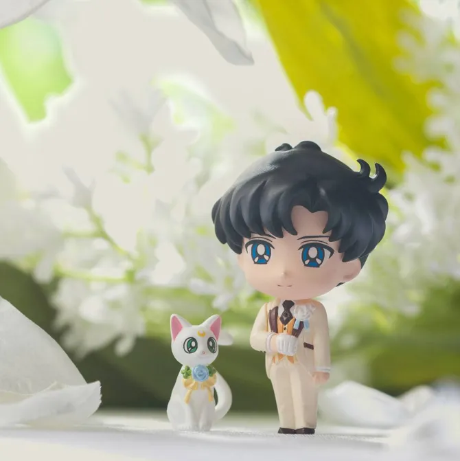 Sailor Moon - Minifiguren 4er-Set - Petit Chara / Happy Wedding: MegaHouse