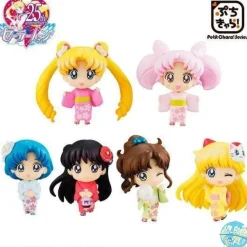 Sailor Moon - Minifiguren 6er-Pack - Petit Chara / Cherry Blossom Festival: MegaHouse