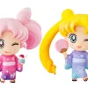 Sailor Moon - Sailor Moon & Chibiusa Minifigure-Set / Petit Chara Reihe: MegaHouse