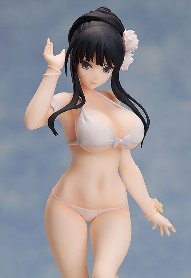 Senran Kagura Peach Beach Splash - Ikaruga Statue / S-Style - Swimsuit Version: FREEing