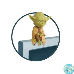 Star Wars Yoda Wackelkopf Figur - Sitter Computer: Funko