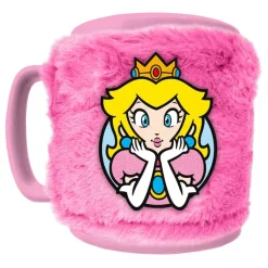 Super Mario - Princess Peach Fuzzy Tasse: Pyramid International