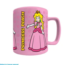 Super Mario - Princess Peach Fuzzy Tasse: Pyramid International