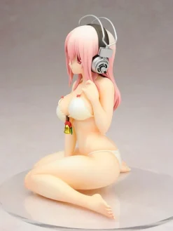 Super Sonico - Sonico Statue / Santa Swimsuit Version: Alter