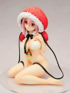 Super Sonico - Sonico Statue / Santa Swimsuit Version: Alter