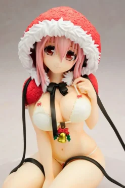Super Sonico - Sonico Statue / Santa Swimsuit Version: Alter