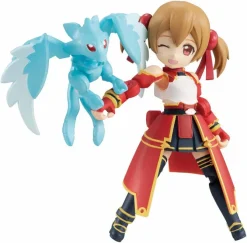 Sword Art Online - Asuna & Kirito & Silica Actionfiguren-Set / Desktop Army: MegaHouse