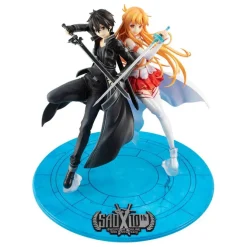 Sword Art Online - Kirito & Asuna Statue / LucrEA - 10th Anniversary: MegaHouse