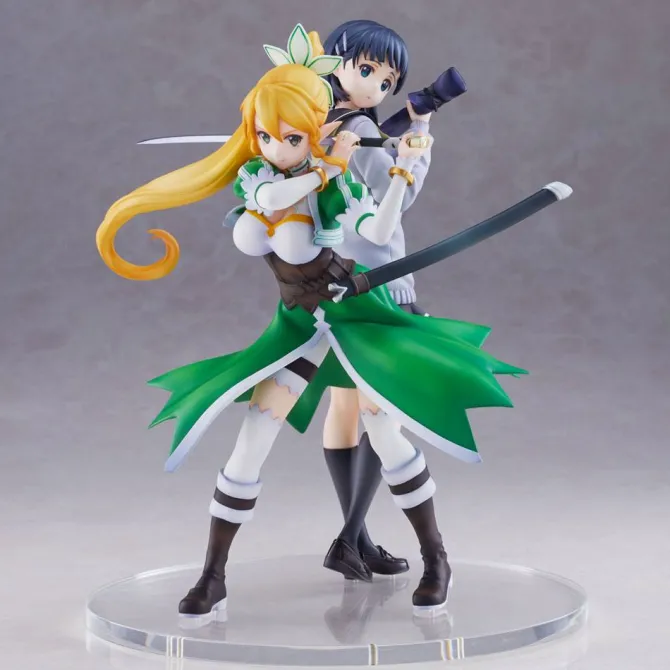 Sword Art Online - Leafa & Suguha Kirigaya Statue: Union Creative