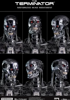 Terminator - T-800 Endoskeleton Skull Life-Size Büste / The Real Series: Blitzway