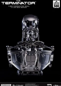 Terminator - T-800 Endoskeleton Skull Life-Size Büste / The Real Series: Blitzway