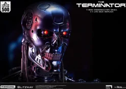 Terminator - T-800 Endoskeleton Skull Life-Size Büste / The Real Series: Blitzway