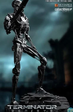 Terminator Genesis - T800 Endoskelett Statue *Limited*: Silver Fox Collectibles