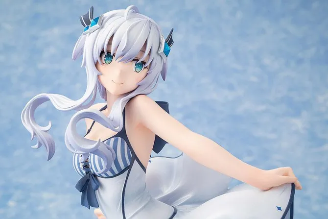 The Misfit of Demon King Academy - Misha Necron Statue / Swimsuit Version: Kadokawa