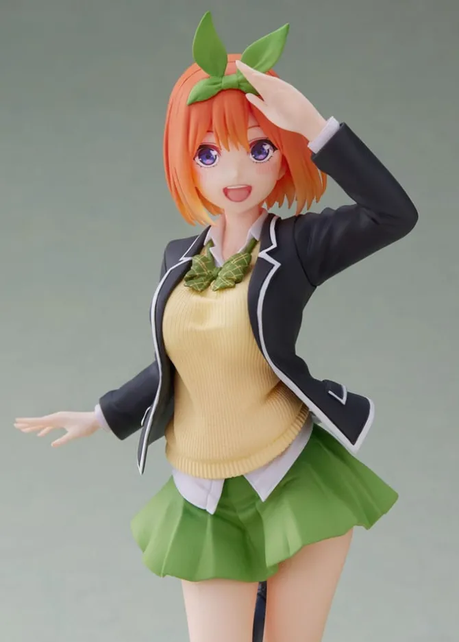 The Quintessential Quintuplets 2 - StatueYotsuba Nakano School Uniform Ver Renewal Edition: Taito Pr