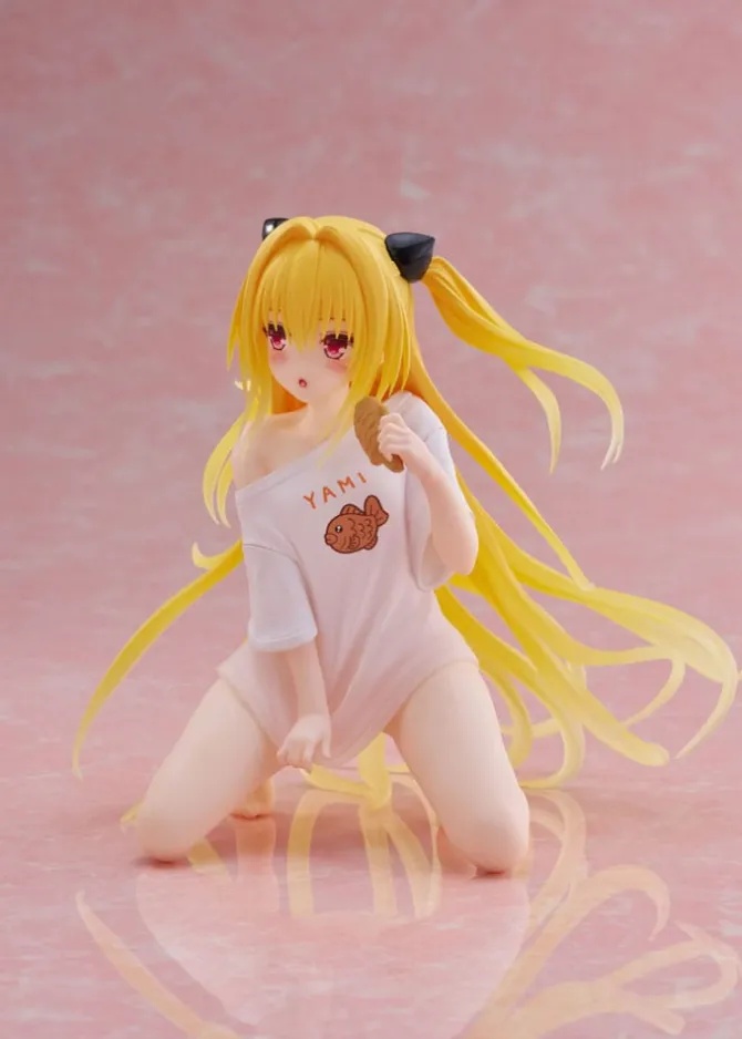 To Love-Ru Darkness - Golden Darkness Figur / Desktop Cute Figure - Roomwear Ver.: Taito-
