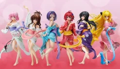 To Love-Ru Darkness - Haruna Sairenji Statue - Yukata Version: FREEing