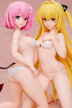 To Love-Ru Darkness - Momo Belia Deviluke Statue / Swimsuit with Gym Uniform Ver..: FREEing