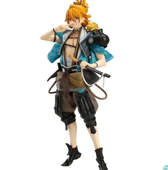 Touken Ranbu -ONLINE- - Urashima Kotetsu Statue: Orange Rouge