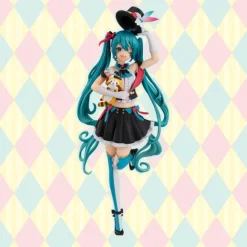 Vocaloid - Hatsune Miku & Rascal Figur: Taito