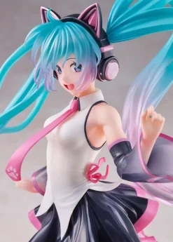 Vocaloid - Hatsune Miku Figur / Birthday 2021 Happy Cat Version: Taito