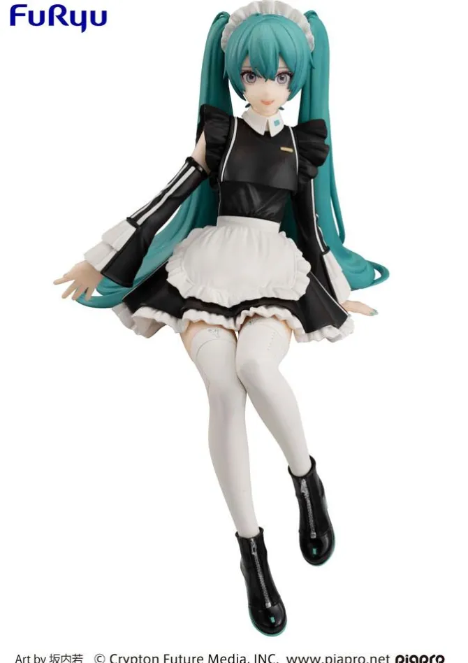 Vocaloid - Hatsune Miku Noodle Stopper Figur / Sporty Maid Version: FuRyu