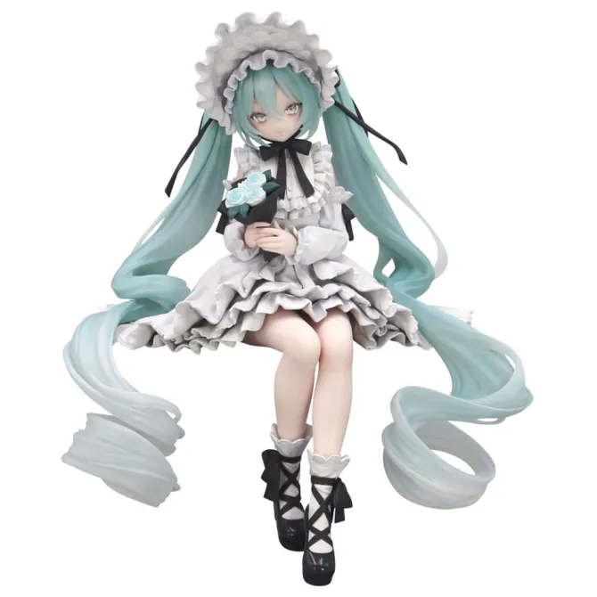 Vocaloid - Hatsune Miku Noodle Stopper Figur / Vintage Doll Style: Furyu