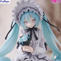 Vocaloid - Hatsune Miku Noodle Stopper Figur / Vintage Doll Style: Furyu