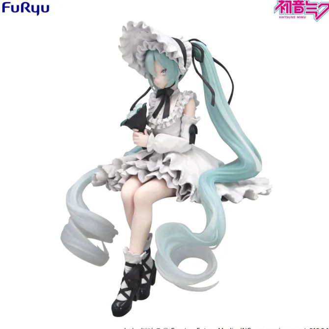 Vocaloid - Hatsune Miku Noodle Stopper Figur / Vintage Doll Style: Furyu
