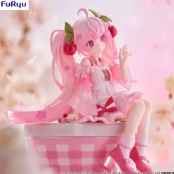 Vocaloid - Sakura Miku Figur / Noodle Stopper: Furyu