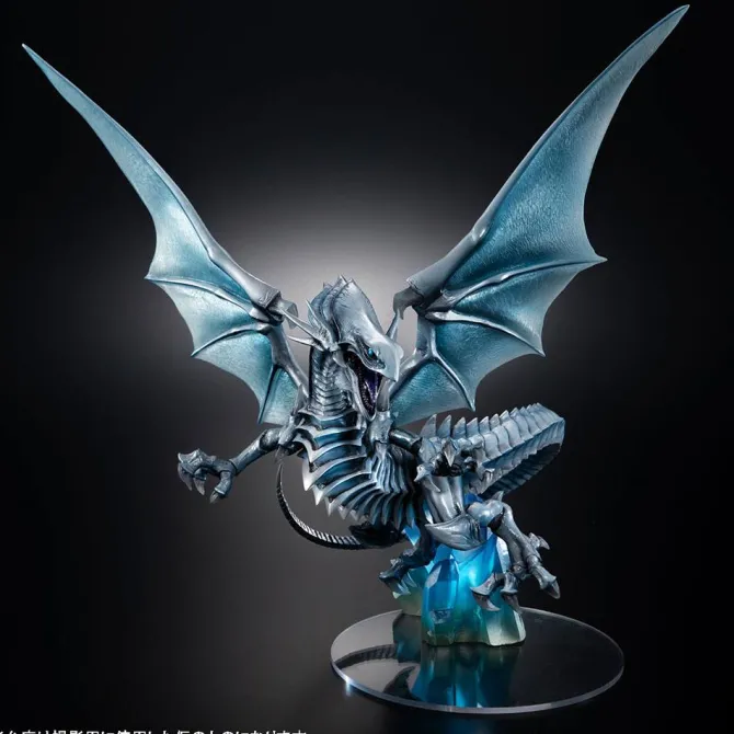 Yu-Gi-Oh! - Blue Eyes White Dragon Statue / Art Works Monsters - Holographic Ver.: MegaHouse