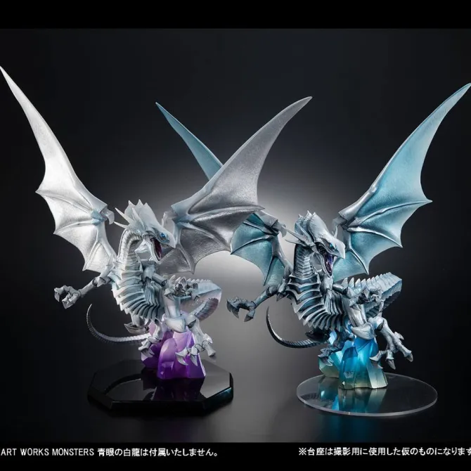 Yu-Gi-Oh! - Blue Eyes White Dragon Statue / Art Works Monsters - Holographic Ver.: MegaHouse