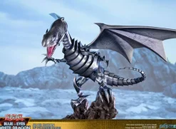 Yu-Gi-Oh! - Blue-Eyes White Dragon Statue / Silver Edition: First 4 Figures