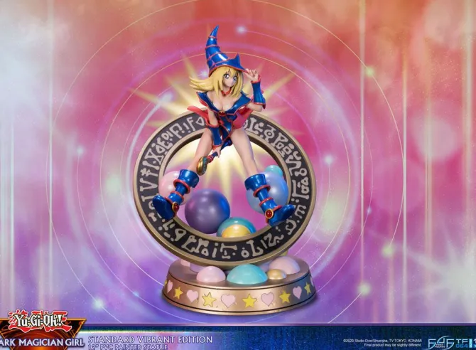 Yu-Gi-Oh! - Dark Magician Girl Statue / Vibrant Edition: First 4 Figures